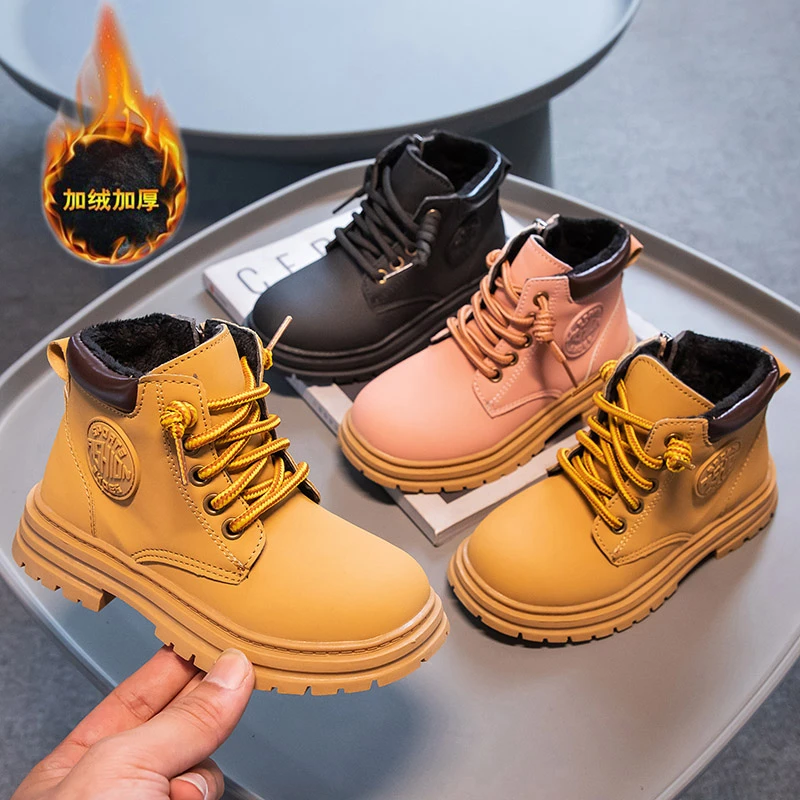 2022 New Winter Children Shoes PU Leather Waterproof Martin Boots Kids Snow Boots Girls Boys Rubber Boots Fashion Sneakers
2022 New Winter Children Shoes PU Leather Waterproof Martin Boots Kids Snow Boots Girls Boys Rubber Boots Fashion Sneakers