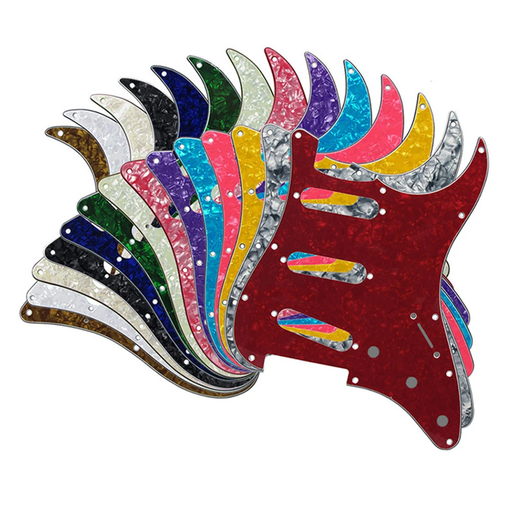 11 Holes Colorful Celluloid Guitar Pickguard Scratch Plate For Strat Guitars SSS Musical Instruments Electric Guitar Pickguard
11 Holes Colorful Celluloid Guitar Pickguard Scratch Plate For Strat Guitars SSS Musical Instruments Electric Guitar Pickguard