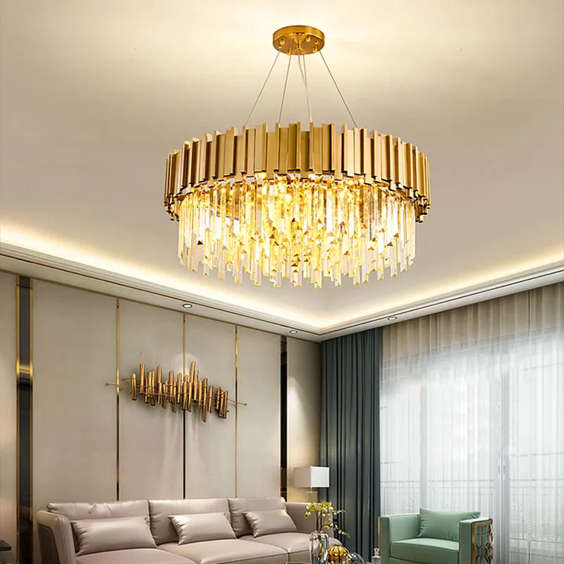 Light Luxury Post-modern Crystal Chandelier European Style Villa Restaurant Bedroom Lamps Simple Living Room Pendant Lights
Light Luxury Post-modern Crystal Chandelier European Style Villa Restaurant Bedroom Lamps Simple Living Room Pendant Lights
