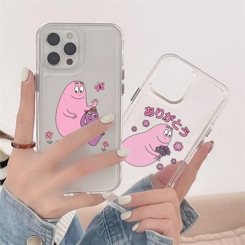 Cute cartoon Barbapapa Phone Case Transparent soft For iphone 12 11 13 7 8 6 s plus x xs xr pro max mini
Cute cartoon Barbapapa Phone Case Transparent soft For iphone 12 11 13 7 8 6 s plus x xs xr pro max mini
