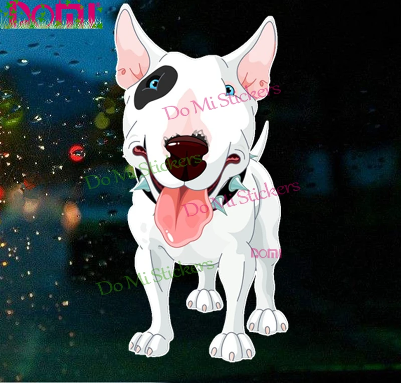 Cartoon English Bull Terrier Pit Bull Car Sticker Windshield Motorcycle Bumper Laptop Trunk Decal KK Vinyl Cover Waterproof PVC
Cartoon English Bull Terrier Pit Bull Car Sticker Windshield Motorcycle Bumper Laptop Trunk Decal KK Vinyl Cover Waterproof PVC