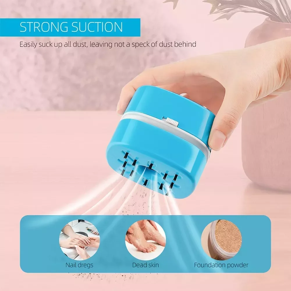 NEW2023 Nail Dust Collector Nail Polish Dregs Vacuum Cleaner Strong Suction Spiral Fan Powder Dead Skin Removal with Makeup Mirr
NEW2023 Nail Dust Collector Nail Polish Dregs Vacuum Cleaner Strong Suction Spiral Fan Powder Dead Skin Removal with Makeup Mirr