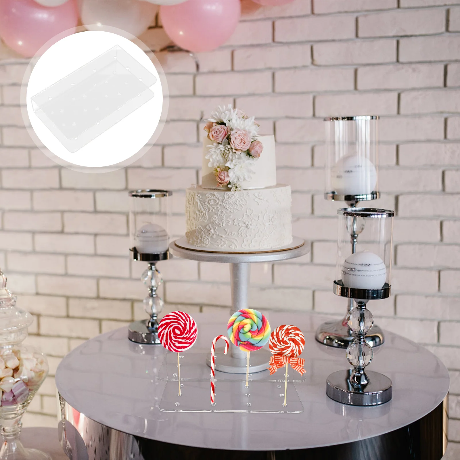 Stand Display Cake Lollipop Rack Acrylic Holder Candy Table Cupcake Party Push Clear Pastry Tower Dessert Shop Wedding Stands
Stand Display Cake Lollipop Rack Acrylic Holder Candy Table Cupcake Party Push Clear Pastry Tower Dessert Shop Wedding Stands