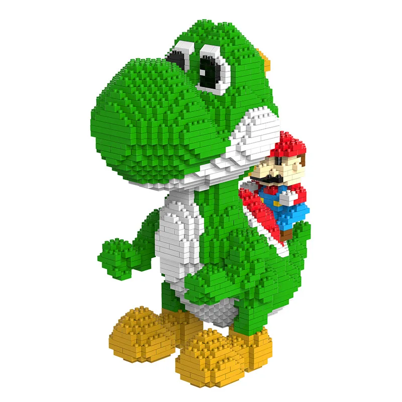 HOT!! 2000pcs Blocks Big size Yoshi Mini Blocks Mario Micro blocks Anime DIY Building Toys Juguetes Auction Model toy Kids Gifts
HOT!! 2000pcs Blocks Big size Yoshi Mini Blocks Mario Micro blocks Anime DIY Building Toys Juguetes Auction Model toy Kids Gifts