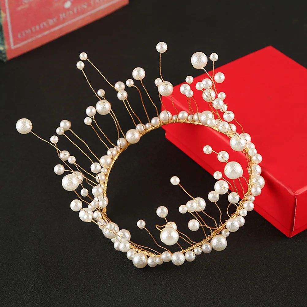 Cake Decor Princess Pearl Bridal Headpieces Wedding Hair Jewelry Rhinestone Full Round Birthday
Cake Decor Princess Pearl Bridal Headpieces Wedding Hair Jewelry Rhinestone Full Round Birthday