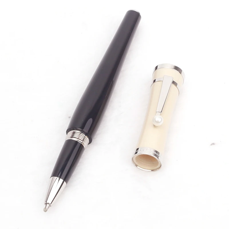 Classic Edition Greta Garbo Mb Ballpoint Pen Luxury Roller Ball Fountain Pen with Pearl Clip Luxury Stationery Office Supplies 
Classic Edition Greta Garbo Mb Ballpoint Pen Luxury Roller Ball Fountain Pen with Pearl Clip Luxury Stationery Office Supplies