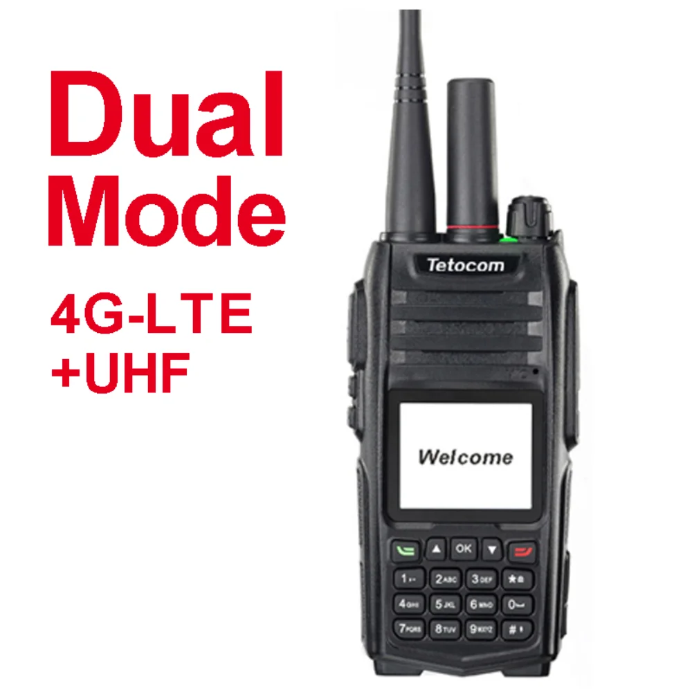 Long Range Wireless Global Network UHF 4G Dual Mode Analog Based Radio GPS/AGPS Two Way Radio Tetecom T12
Long Range Wireless Global Network UHF 4G Dual Mode Analog Based Radio GPS/AGPS Two Way Radio Tetecom T12