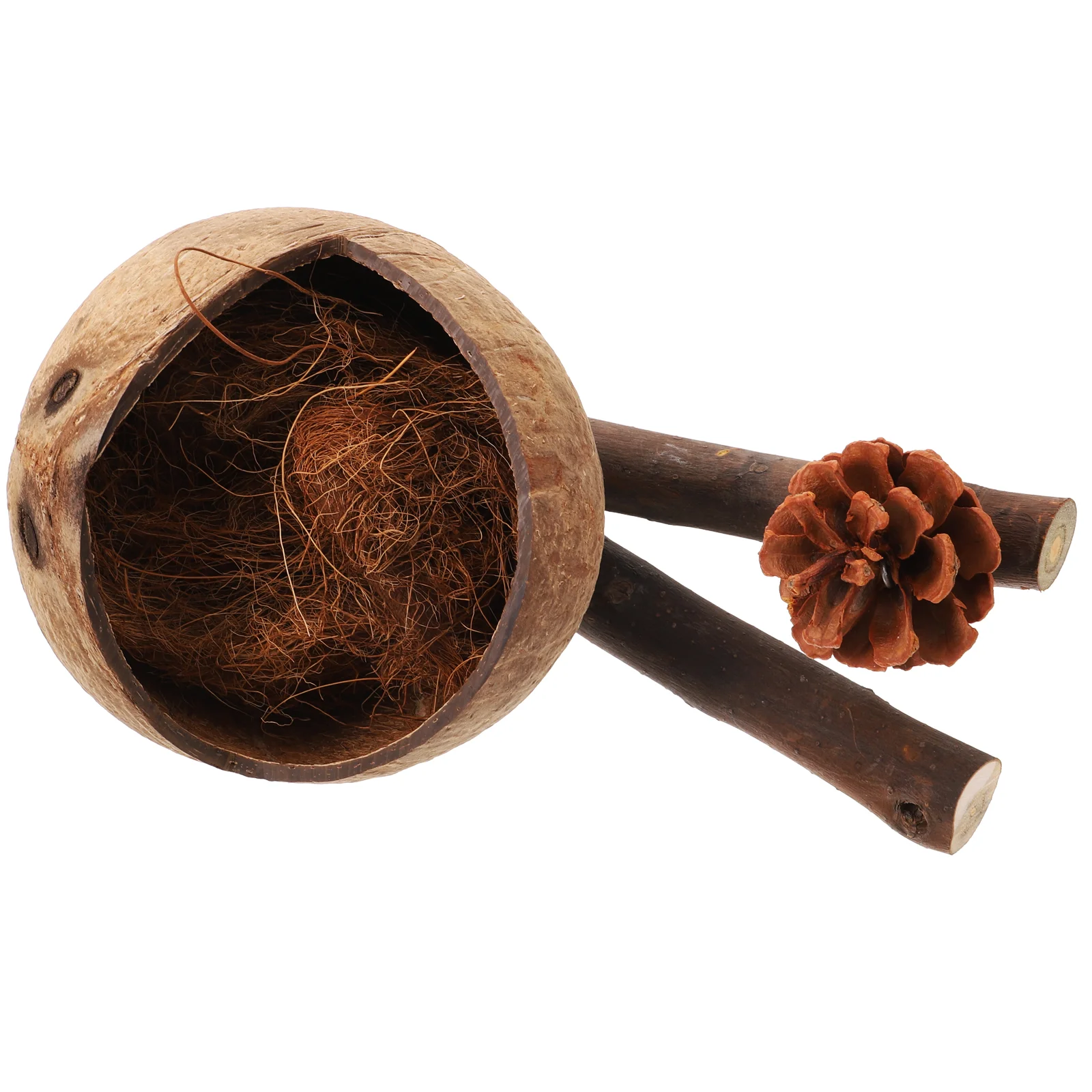 Decorative Nest Toys Bird Perches Coconuts Shell House Pine Cones Wooden Parrot Stand The Birdcage
Decorative Nest Toys Bird Perches Coconuts Shell House Pine Cones Wooden Parrot Stand The Birdcage