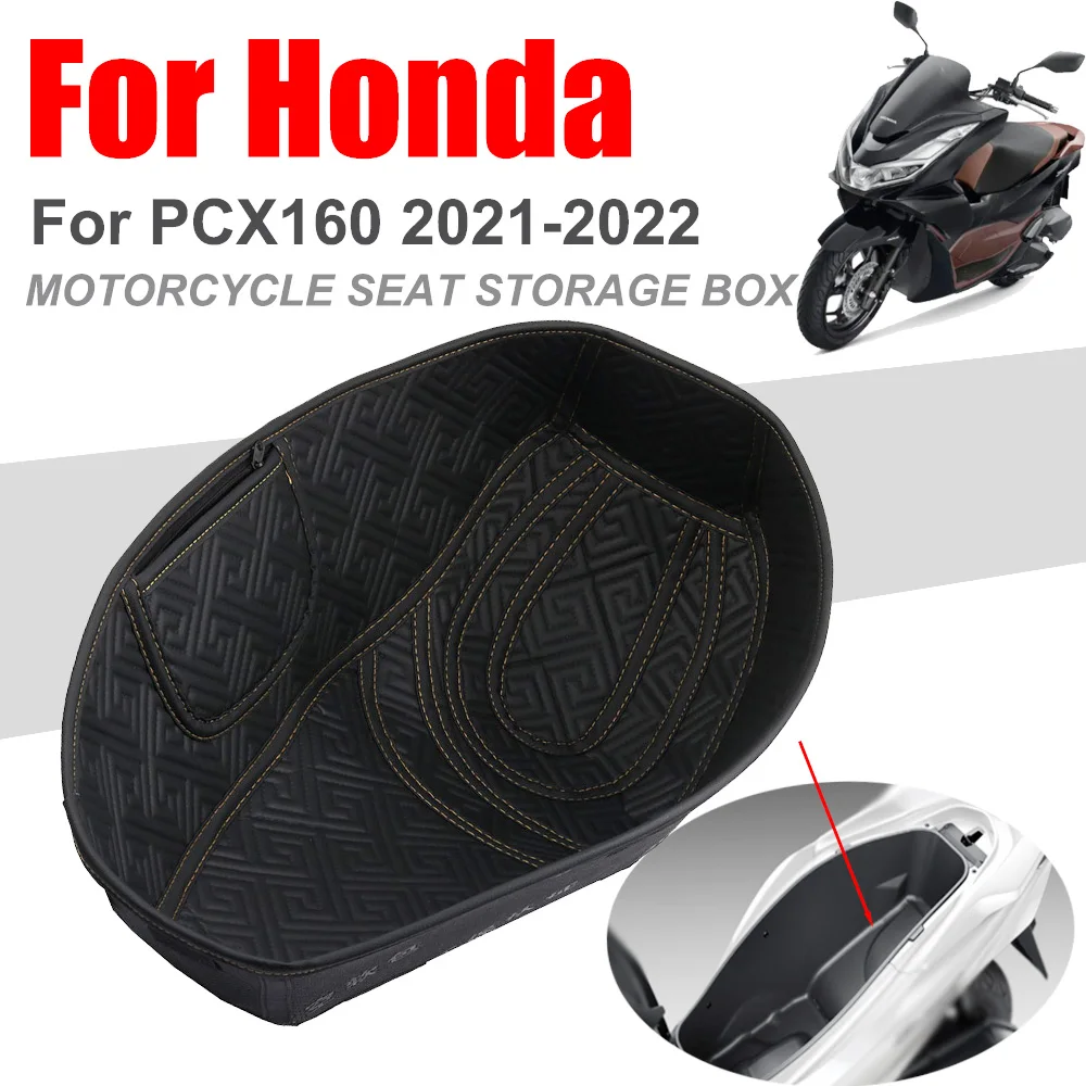 For Honda PCX160 PCX 160 2021 2022 Motorcycle Accessories Seat Storage Box Leather Rear Trunk Cargo Luggage Liner Protector Pad
For Honda PCX160 PCX 160 2021 2022 Motorcycle Accessories Seat Storage Box Leather Rear Trunk Cargo Luggage Liner Protector Pad