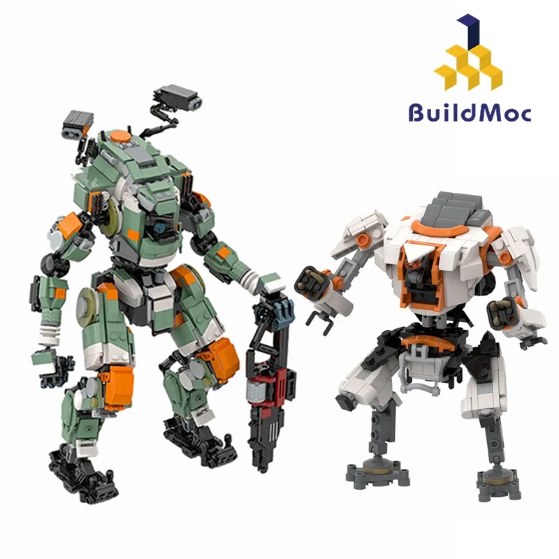Buildmoc Game Titanfalls Super Spectre Ronin Mech BT-7274 336PCS MOC Set Building Blocks Kits Toys for Children Kids Gifts Toy
Buildmoc Game Titanfalls Super Spectre Ronin Mech BT-7274 336PCS MOC Set Building Blocks Kits Toys for Children Kids Gifts Toy