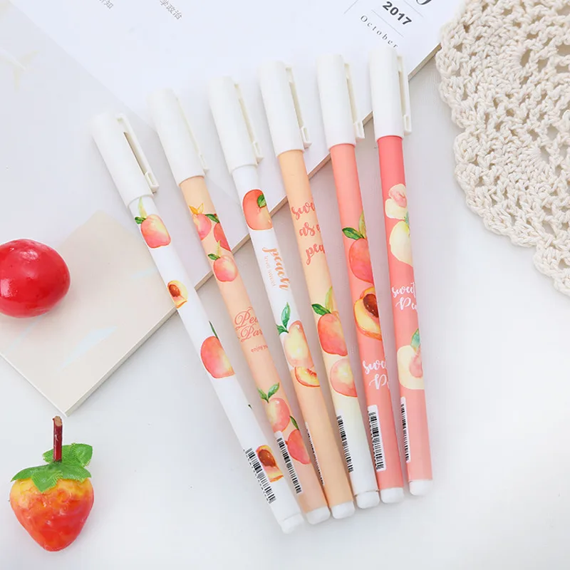 4 Pcs Gel Cute Pen Creative Peach Candy Color Office Gift School Supplies Stationery Kawaii Funny Pens
4 Pcs Gel Cute Pen Creative Peach Candy Color Office Gift School Supplies Stationery Kawaii Funny Pens