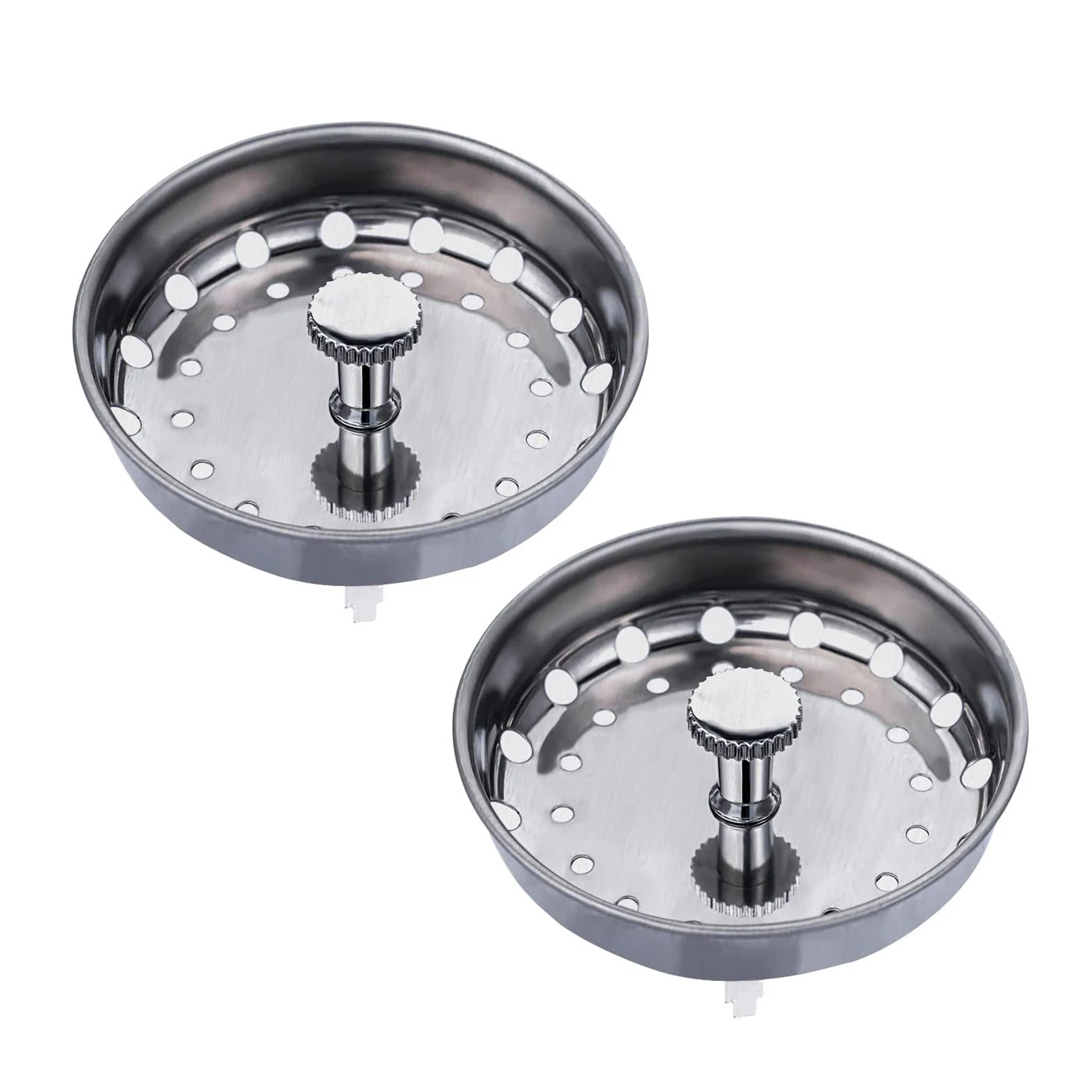 2Pcs Kitchen Sink Strainers Stainless Steel Kitchen Sink Stopper 2Pcs Kitchen Sink Basket Strainer Replacement Corrosion
2Pcs Kitchen Sink Strainers Stainless Steel Kitchen Sink Stopper 2Pcs Kitchen Sink Basket Strainer Replacement Corrosion