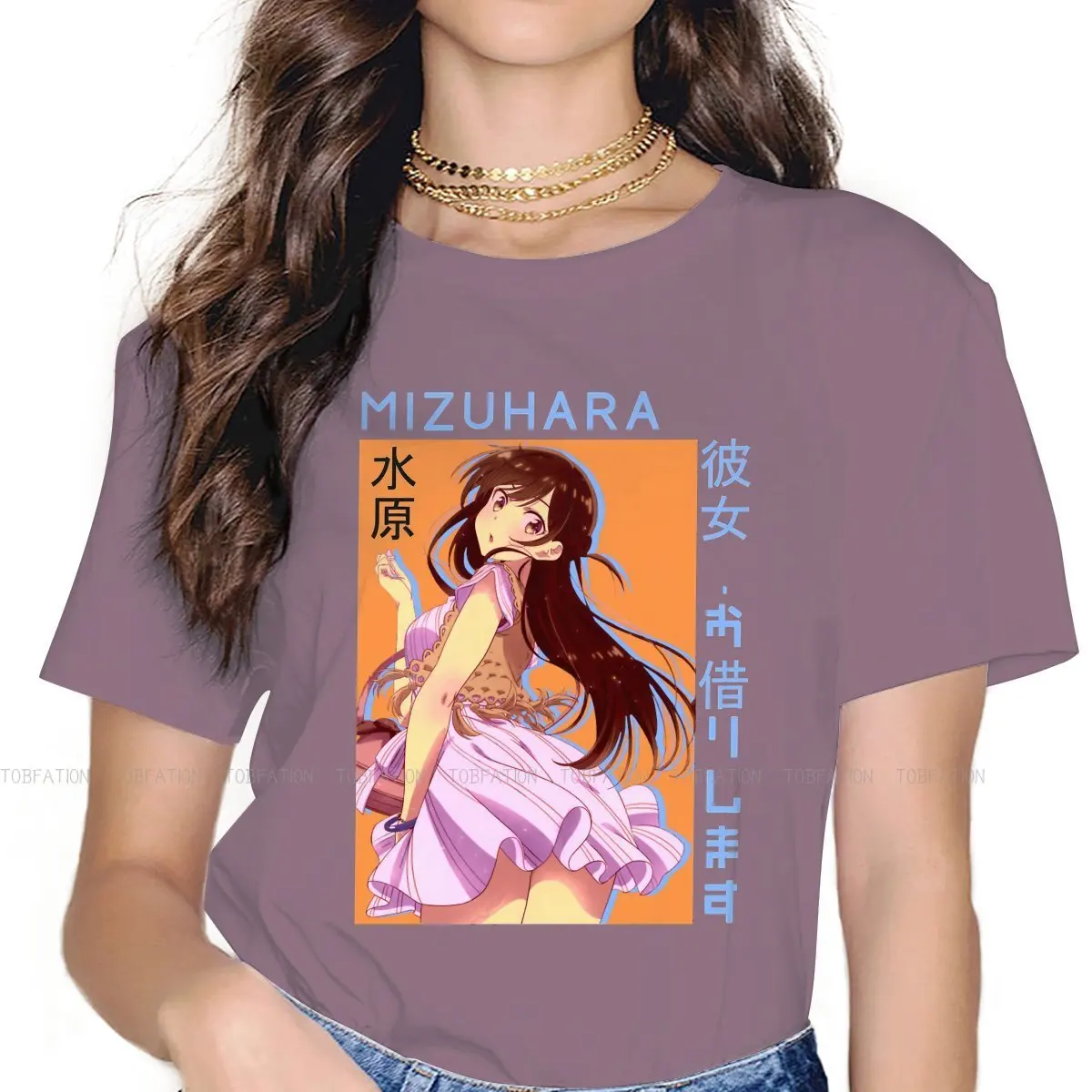 Mizuhara Kanojo Newest TShirts Rent A Girlfriend Female Harajuku Fabric Streetwear T Shirt O Neck Oversized
Mizuhara Kanojo Newest TShirts Rent A Girlfriend Female Harajuku Fabric Streetwear T Shirt O Neck Oversized