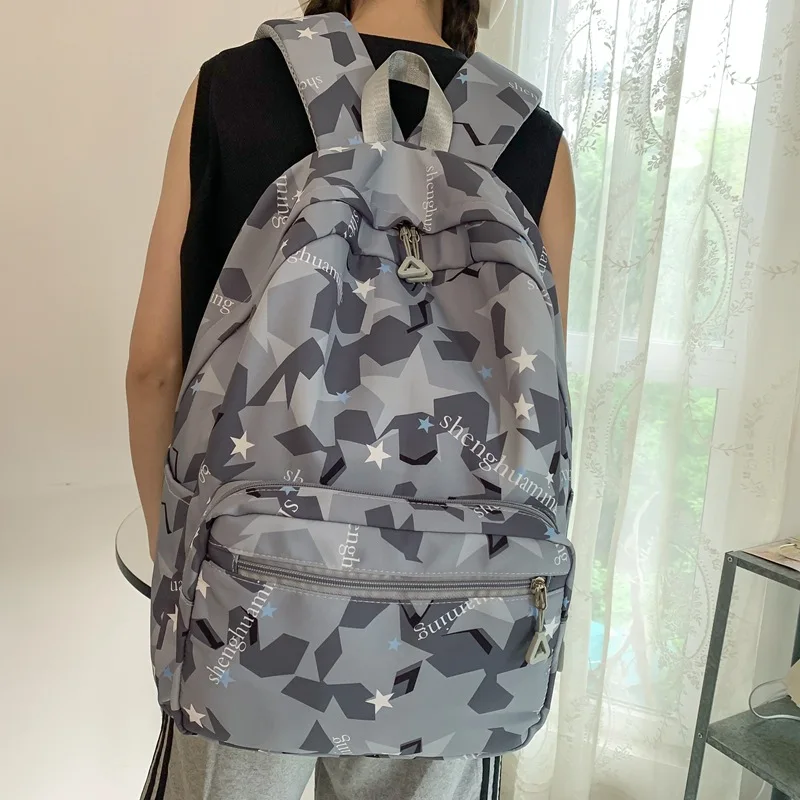 Ladies Camouflage Printing Leisure College Backpack Trendy Women Nylon Laptop Book Bag Girl Big Travel School Bag Fashion Female
Ladies Camouflage Printing Leisure College Backpack Trendy Women Nylon Laptop Book Bag Girl Big Travel School Bag Fashion Female