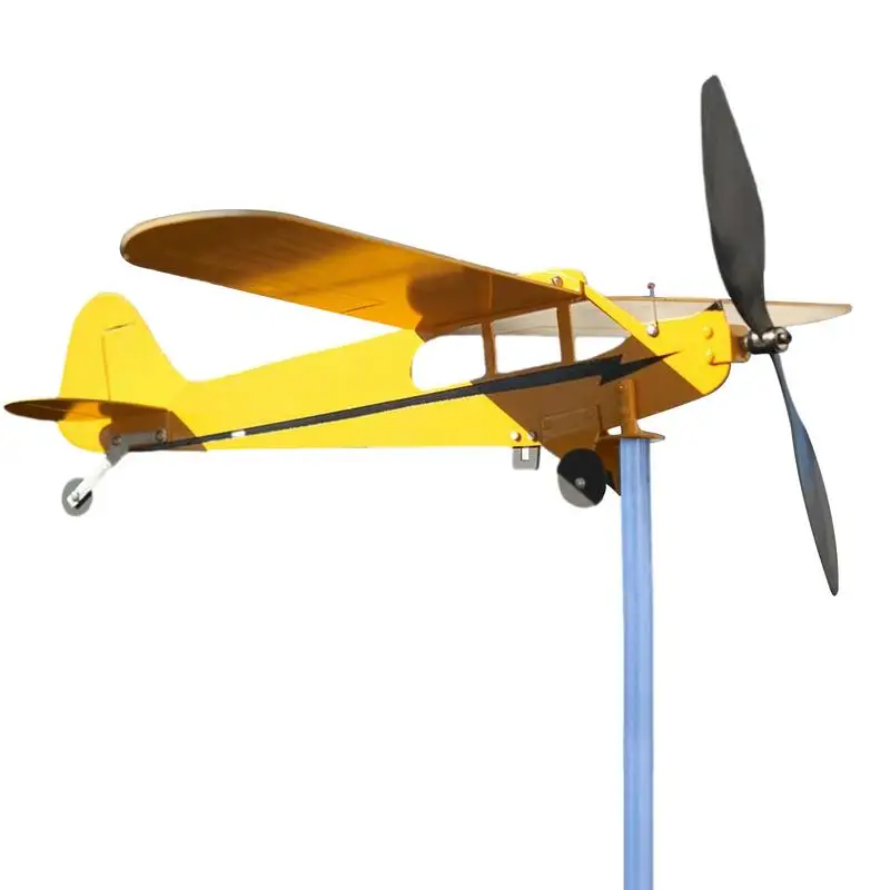 Airplane Weather Vane Durable And Smooth Garden Art Wind Sculpture Delicate And Beautiful Metal Windmill Outdoor Classic Yellow
Airplane Weather Vane Durable And Smooth Garden Art Wind Sculpture Delicate And Beautiful Metal Windmill Outdoor Classic Yellow