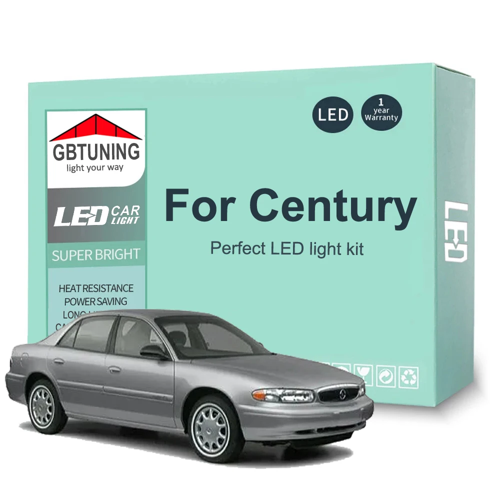 17Pcs Canbus For Buick Century 1997-2003 2004 2005 Car LED Interior Light Bulb Kit Vehicle Indoor Reading Dome Trunk No Error
17Pcs Canbus For Buick Century 1997-2003 2004 2005 Car LED Interior Light Bulb Kit Vehicle Indoor Reading Dome Trunk No Error