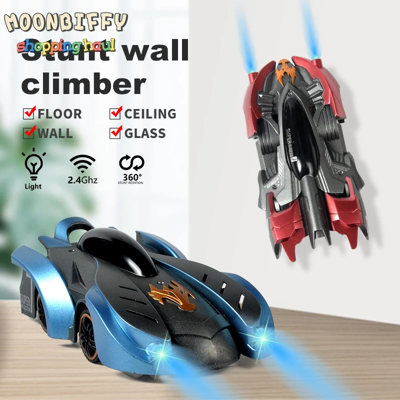 2.4G Anti Gravity Wall Climbing RC Car Electric 360 Rotating Stunt RC Car Antigravity Machine Auto Toy Cars with Remote Control
2.4G Anti Gravity Wall Climbing RC Car Electric 360 Rotating Stunt RC Car Antigravity Machine Auto Toy Cars with Remote Control