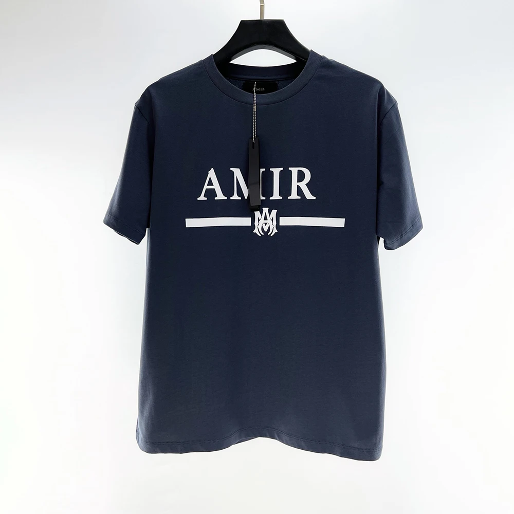 2022 Summer T-shirt AMR Letter Print Short Sleeve O-neck T-shirts Men Women Fashion Streetwear High Quality Cotton T-shirt
2022 Summer T-shirt AMR Letter Print Short Sleeve O-neck T-shirts Men Women Fashion Streetwear High Quality Cotton T-shirt