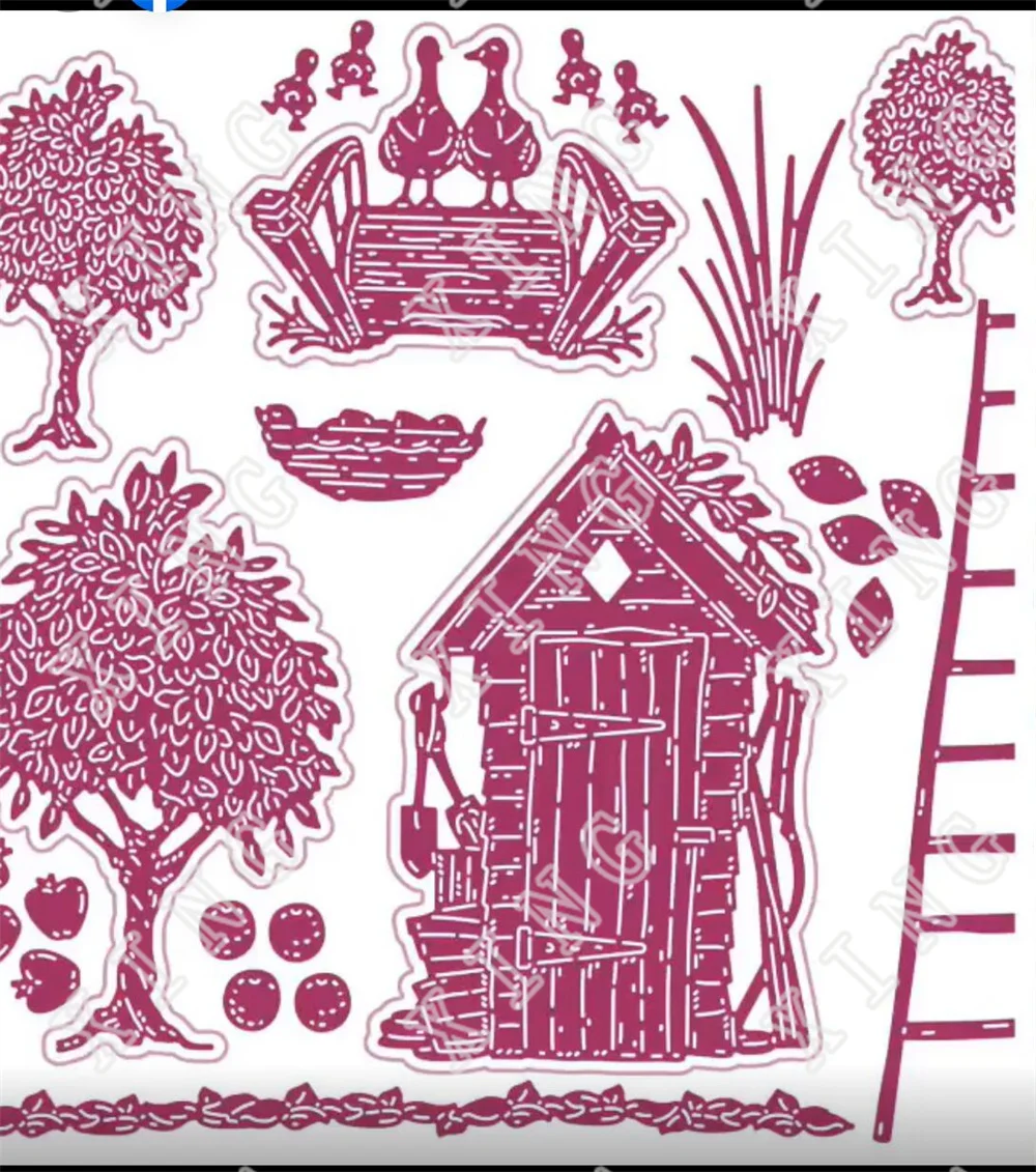 Around the Orchard New Metal Cutting Dies Scrapbook Diary Decoration Stencil Embossing Template Diy Greeting Card Handmade
Around the Orchard New Metal Cutting Dies Scrapbook Diary Decoration Stencil Embossing Template Diy Greeting Card Handmade