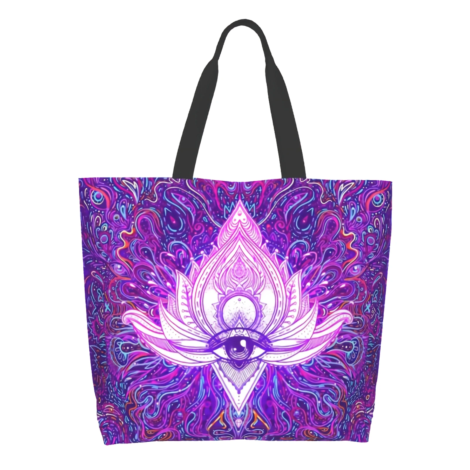 Magic Mushroom Reusable Tote Bag Shopping Travel Storage Tote Lightweight Washable Shoulder Bags Handbag with Inside Pockets
Magic Mushroom Reusable Tote Bag Shopping Travel Storage Tote Lightweight Washable Shoulder Bags Handbag with Inside Pockets