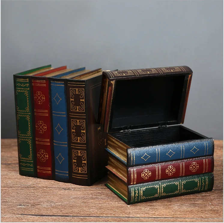 Storage of Props Fake Books Office Decorations Simulation Books Wooden Jewelry Boxes Desk Decoration Home Accessories Decor
Storage of Props Fake Books Office Decorations Simulation Books Wooden Jewelry Boxes Desk Decoration Home Accessories Decor