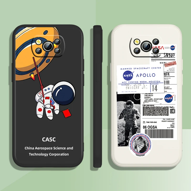 Astronaut Cartoon Luxury Phone Case For Xiaomi Mi Poco X4 X3 C40 C31 C3 M4 M3 F4 F3 GT Pro NFC Soft Liquid Rope Cover
Astronaut Cartoon Luxury Phone Case For Xiaomi Mi Poco X4 X3 C40 C31 C3 M4 M3 F4 F3 GT Pro NFC Soft Liquid Rope Cover