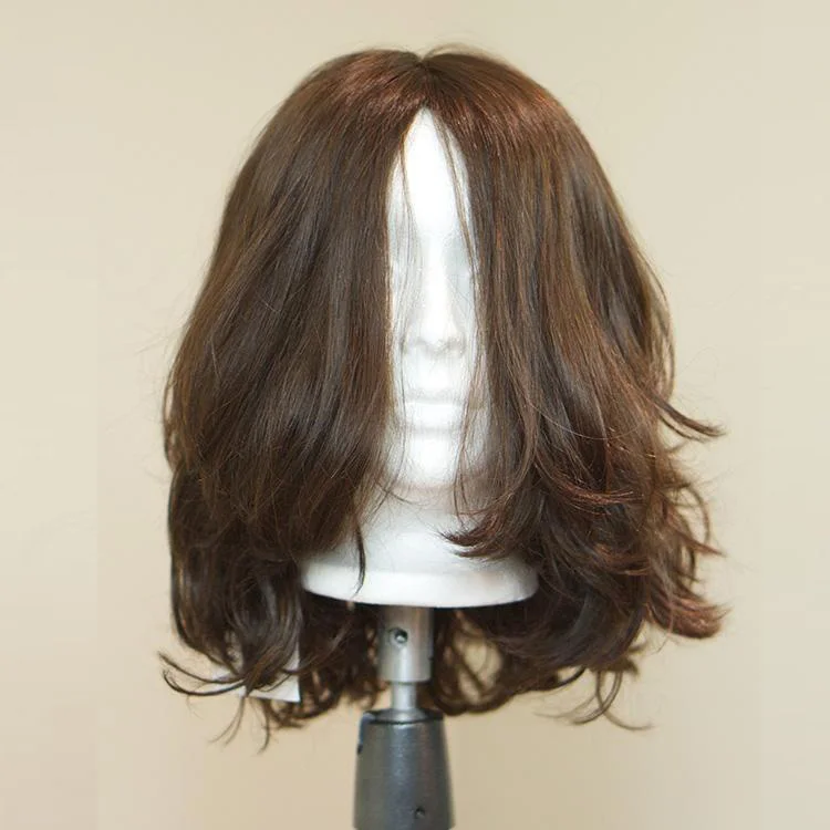 Silk Base Virgin European Human Jewish Wigs Layer End Natural Wave Skin Top Sheitel Kosher Wigs for Jewish Women Custom
Silk Base Virgin European Human Jewish Wigs Layer End Natural Wave Skin Top Sheitel Kosher Wigs for Jewish Women Custom