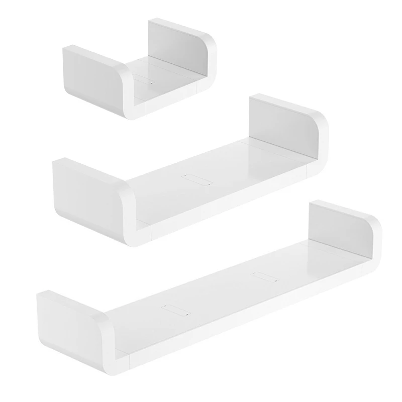 Wall Mounted Storage Rack Bathroom Wall Shelf Adhesive Hanger Organizer Kitchen
Wall Mounted Storage Rack Bathroom Wall Shelf Adhesive Hanger Organizer Kitchen