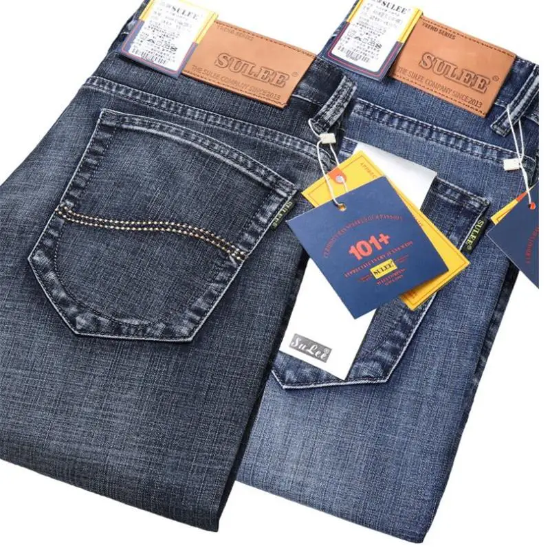 NEW High-End European Brands Pure Cotton Youth Jeans Men's Fashion Beach Pants Bull-puncher Knickers Size 28-40
NEW High-End European Brands Pure Cotton Youth Jeans Men's Fashion Beach Pants Bull-puncher Knickers Size 28-40