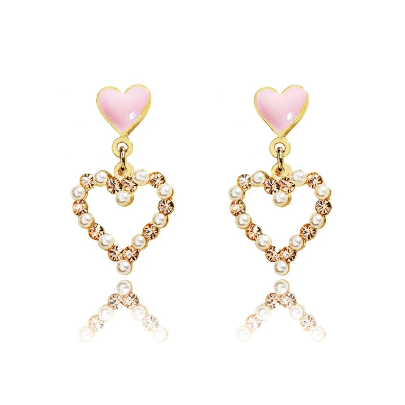 YINGACC 925 Silver Needle South Korea Small Fresh Pink Love Long Dtyle Yemperament Rar Jewelry Accessories
YINGACC 925 Silver Needle South Korea Small Fresh Pink Love Long Dtyle Yemperament Rar Jewelry Accessories