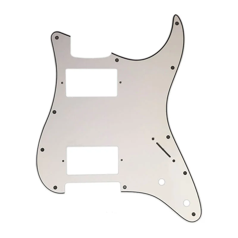 5pcs Custom Guitar Parts - For 72' 11 Screw Hole Standard St HH PAF Humbuckers Guitar pickguard 2control punch Scratch Plate
5pcs Custom Guitar Parts - For 72' 11 Screw Hole Standard St HH PAF Humbuckers Guitar pickguard 2control punch Scratch Plate
