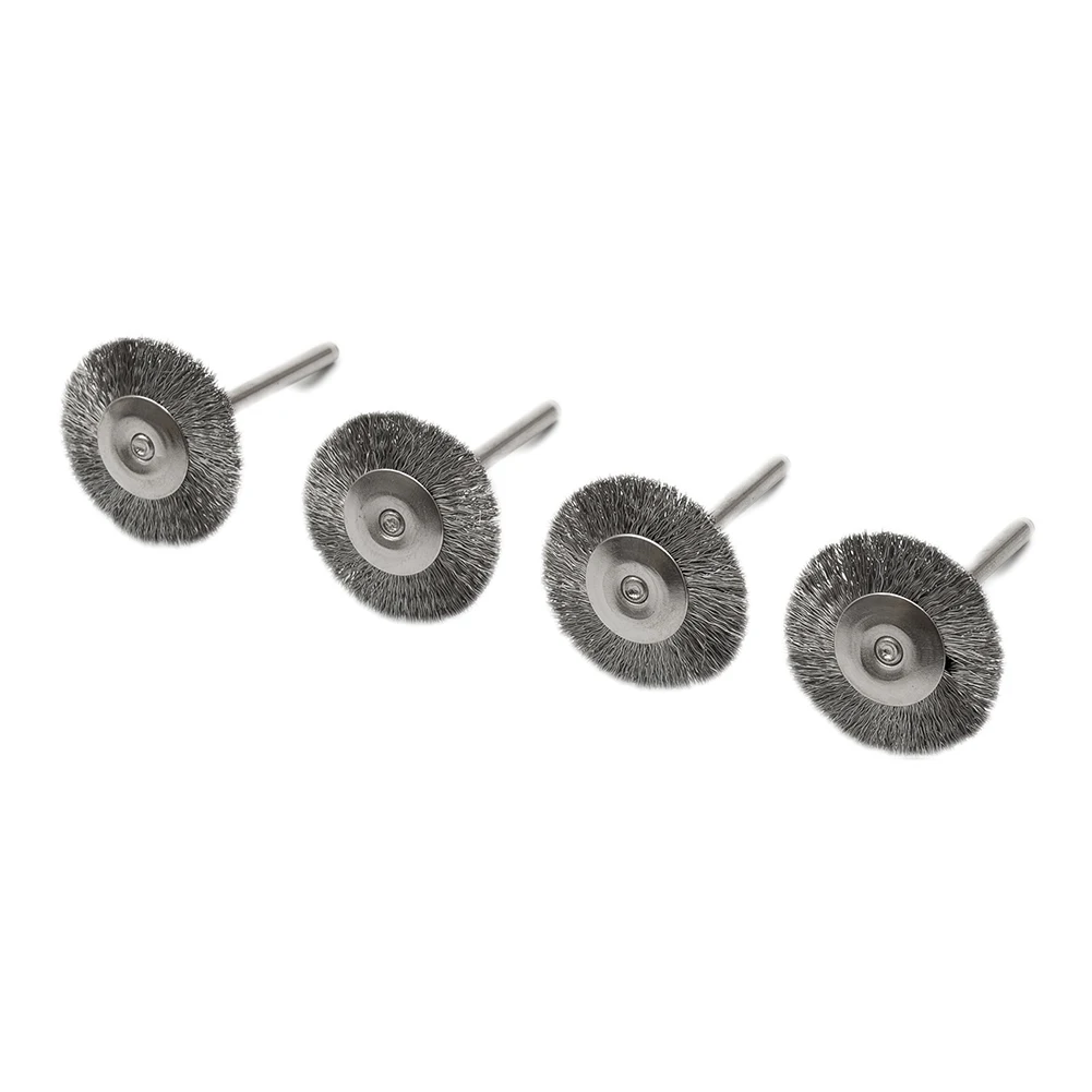 3mm / 0.12inch Diameter Wire Brushes 50x Kit Length 35mm / 1.38inch Rotary Tool Stainless Steel Durable Useful
3mm / 0.12inch Diameter Wire Brushes 50x Kit Length 35mm / 1.38inch Rotary Tool Stainless Steel Durable Useful