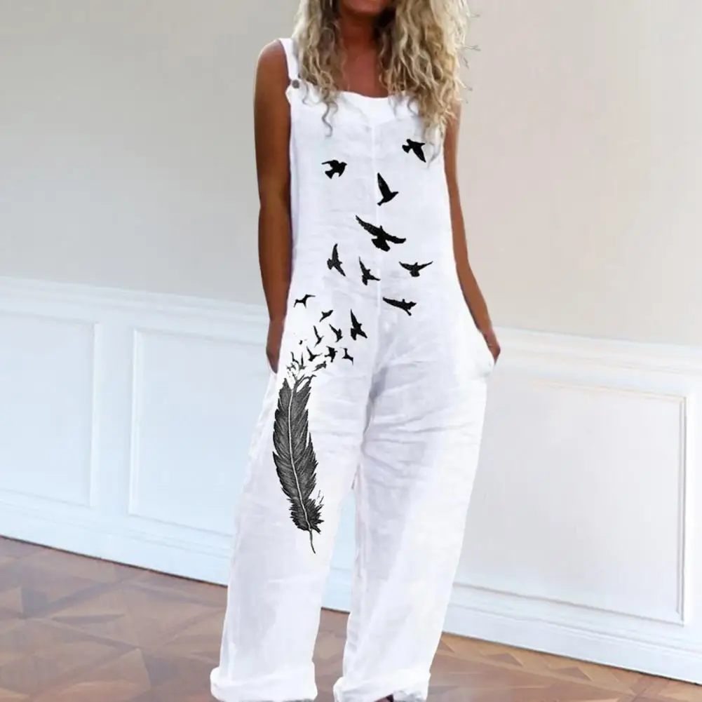 Casual Lady Jumpsuit Breathable Women Jumpsuit Suspender Design Flower Butterfly Lady Jumpsuit Daily Wearing
Casual Lady Jumpsuit Breathable Women Jumpsuit Suspender Design Flower Butterfly Lady Jumpsuit Daily Wearing