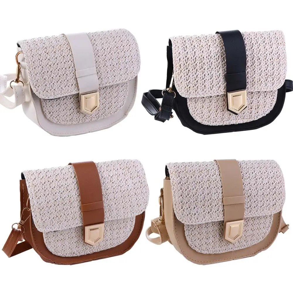 Vintage Retro Shoulder Bag Straw For Girls Shoulder Messenger Bags Korean Handbag Crossbody Bag Women Saddle Bag
Vintage Retro Shoulder Bag Straw For Girls Shoulder Messenger Bags Korean Handbag Crossbody Bag Women Saddle Bag