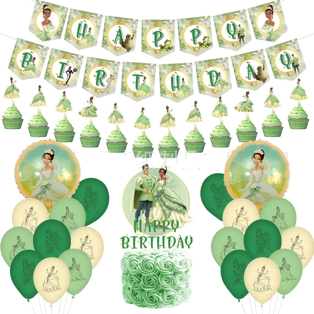 Frog and Princess Birthday Party Supplies Banner Cake Topper Balloon Baby Shower Decorations Girl Balloon Party Decora Globos
Frog and Princess Birthday Party Supplies Banner Cake Topper Balloon Baby Shower Decorations Girl Balloon Party Decora Globos