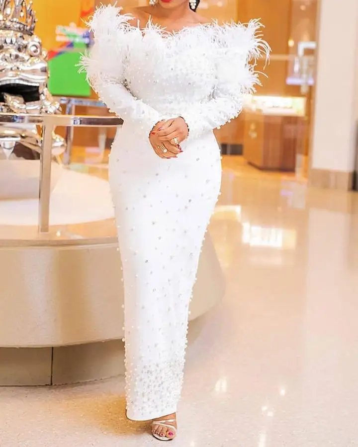 Women's Evening Dress For New Year 2022 Women Elegant Bodycon Maxi Dress One Shoulder Long Sleeve Black White Dresses For Party
Women's Evening Dress For New Year 2022 Women Elegant Bodycon Maxi Dress One Shoulder Long Sleeve Black White Dresses For Party