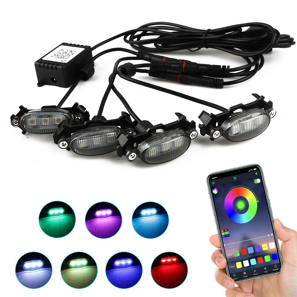 LED Grille Grille Light Kit Upper 4PCS ABS Plastic Anti-shock Flexible Front Light Weight Low Power Consumption
LED Grille Grille Light Kit Upper 4PCS ABS Plastic Anti-shock Flexible Front Light Weight Low Power Consumption