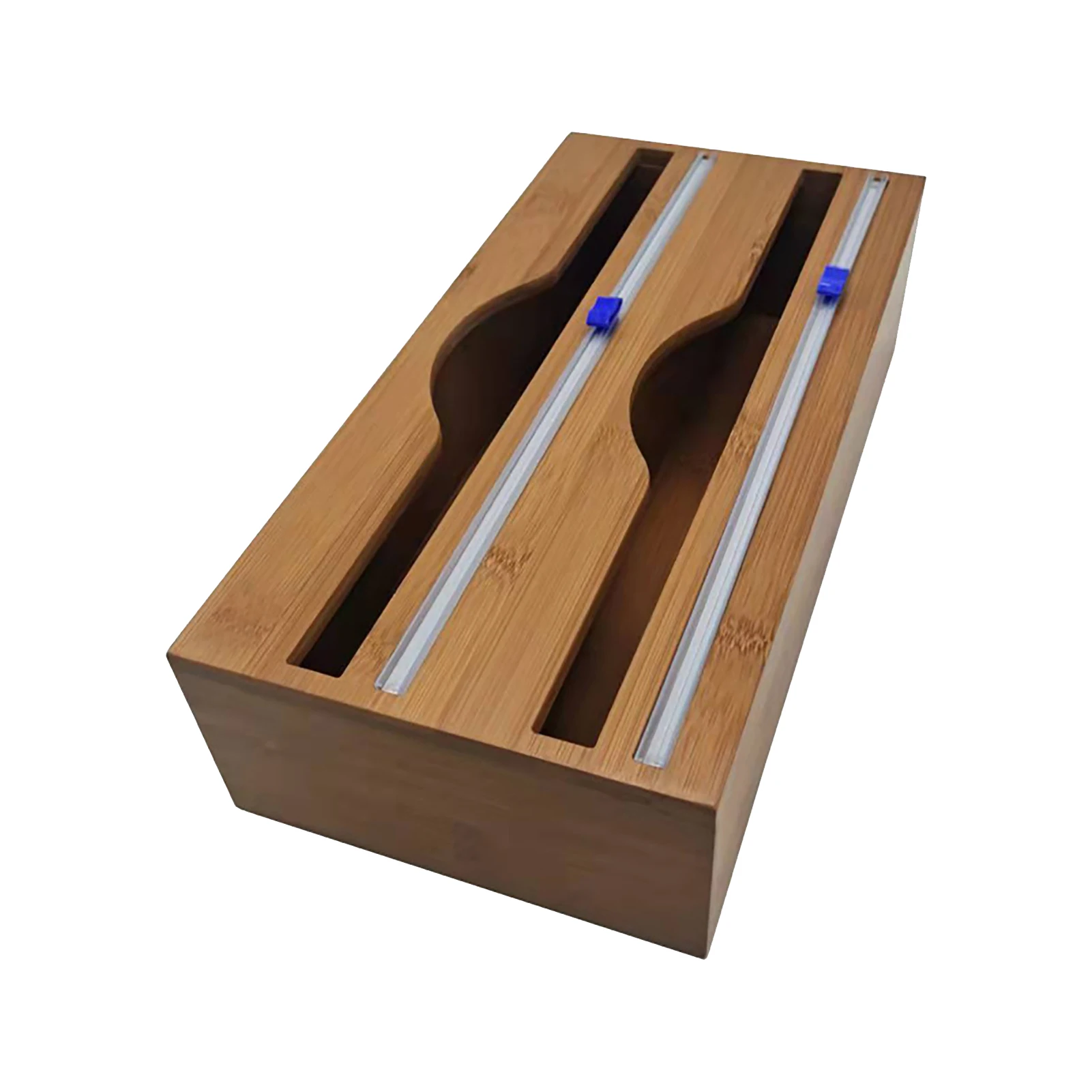 Aluminum Foil Dispenser Wood Cling Wrap With Slide Smoothly Cutter Reusable Fresh-keeping Box Kitchen Storage Organizer
Aluminum Foil Dispenser Wood Cling Wrap With Slide Smoothly Cutter Reusable Fresh-keeping Box Kitchen Storage Organizer