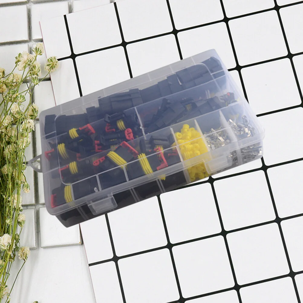 274 Pcs Wire Terminal Kit Car Waterproof Connector Vehicle Harness Plug Hole Connectors Electrical
274 Pcs Wire Terminal Kit Car Waterproof Connector Vehicle Harness Plug Hole Connectors Electrical