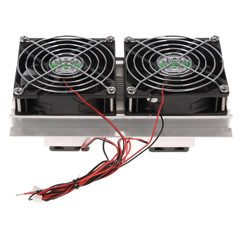 200x115x8.5mm 120W Thermoelectric Peltier Refrigeration Semiconductor Cooling System Kit Double Fan Radiator air conditioner
200x115x8.5mm 120W Thermoelectric Peltier Refrigeration Semiconductor Cooling System Kit Double Fan Radiator air conditioner