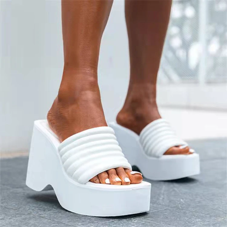 Big Size 43 Summer Black White Chunky Heeled Mules High Heels Leisure Trendy Platform Wedges Sandals Shoes for Women 2022
Big Size 43 Summer Black White Chunky Heeled Mules High Heels Leisure Trendy Platform Wedges Sandals Shoes for Women 2022