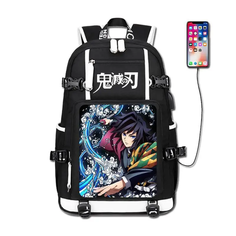 Ghost Slayer Blade School Bag Male Tanjiro Nezuko Junior High School College Students Anime Peripheral Backpack Luminous
Ghost Slayer Blade School Bag Male Tanjiro Nezuko Junior High School College Students Anime Peripheral Backpack Luminous
