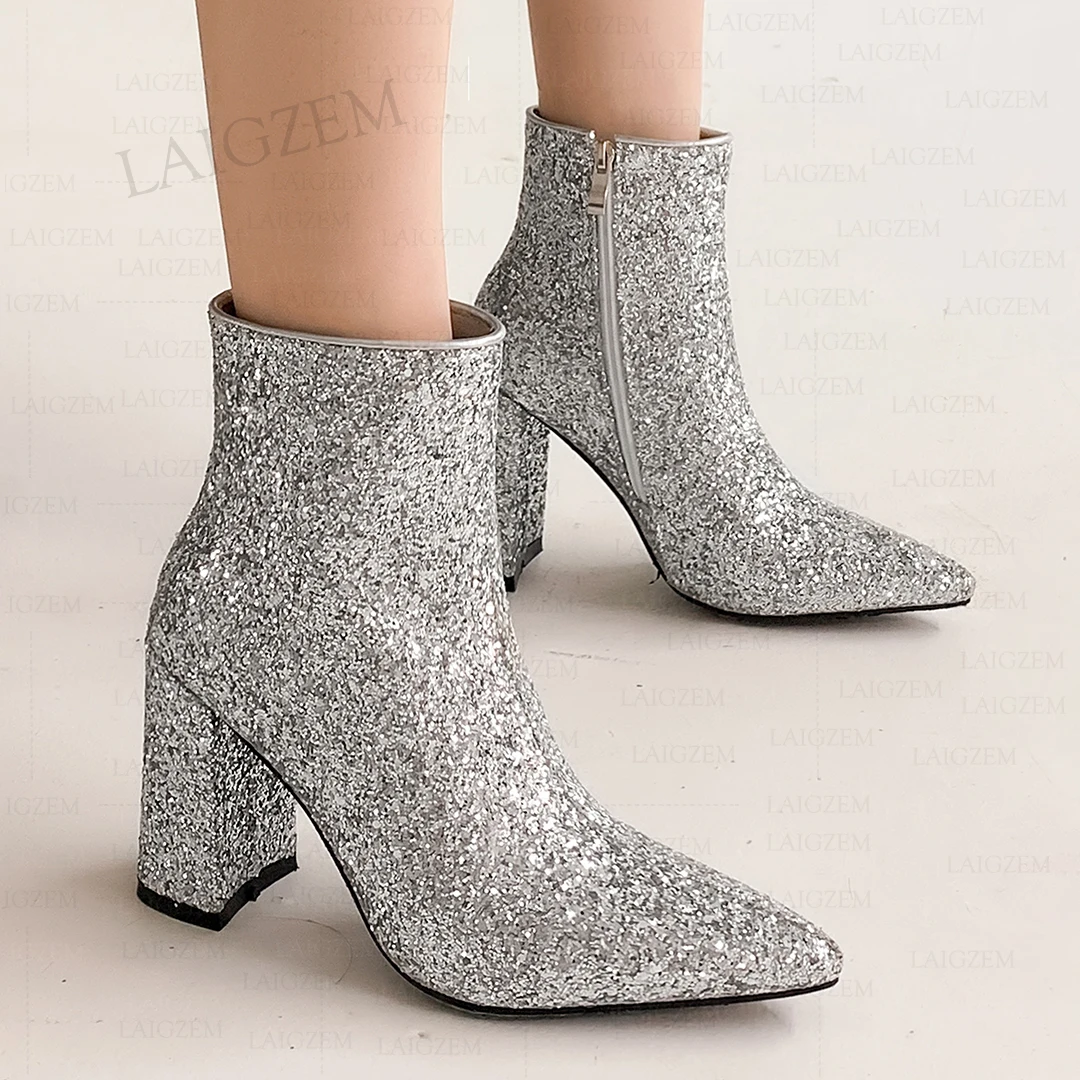 Женские ботильоны ручной работы laigзем, блестящие ботинки на молнии сбоку, короткие ботинки на толстом высоком каблуке 9 см, женская обувь, Размеры 33, 40, 43
Женские ботильоны ручной работы laigзем, блестящие ботинки на молнии сбоку, короткие ботинки на толстом высоком каблуке 9 см, женская обувь, Размеры 33, 40, 43