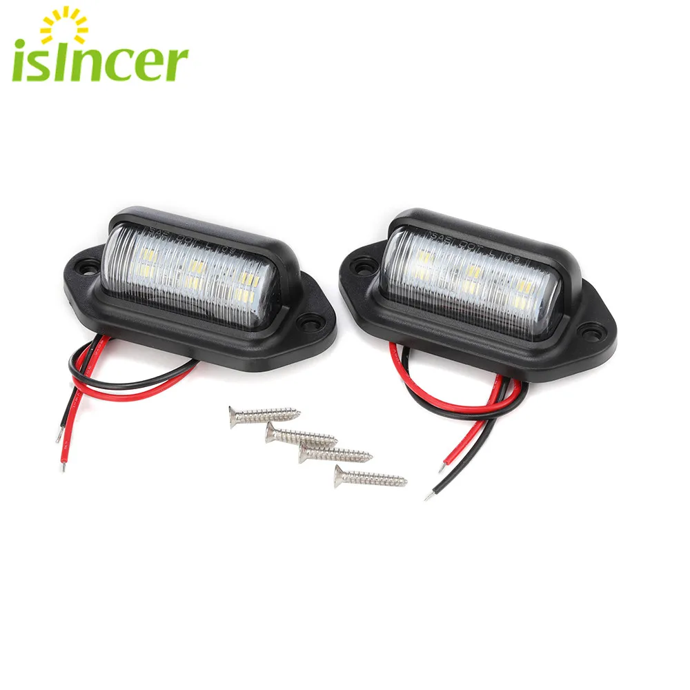 2PCS 12V 6 LED Car License Number Plate Light For SUV Auto RV Truck Trailer Tail Light License Plate Lights Lamp Car Accessories
2PCS 12V 6 LED Car License Number Plate Light For SUV Auto RV Truck Trailer Tail Light License Plate Lights Lamp Car Accessories