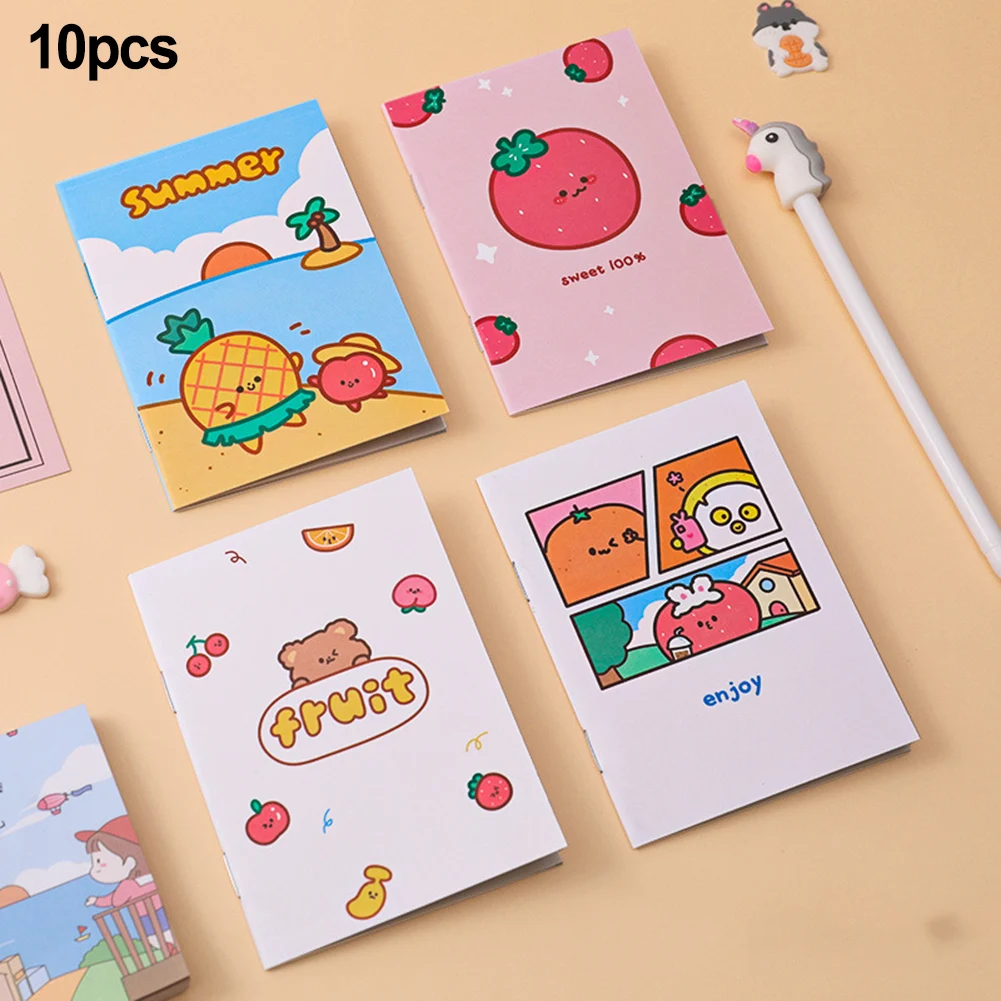 10Pcs 64K Mini Notebook Portable Pocket Notepad Small Memo Pad School Office Supplies Stationery Student Praise Gifts 8*10cm
10Pcs 64K Mini Notebook Portable Pocket Notepad Small Memo Pad School Office Supplies Stationery Student Praise Gifts 8*10cm