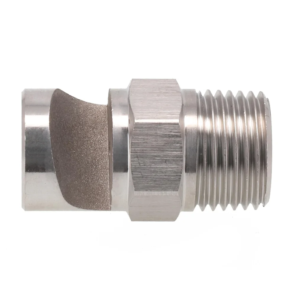 Landscaping Irrigation Nozzle Stainless Steel 1/2”BSP Thread Deflector 140-170 Degree Spray Angle Boomless Nozzle
Landscaping Irrigation Nozzle Stainless Steel 1/2”BSP Thread Deflector 140-170 Degree Spray Angle Boomless Nozzle