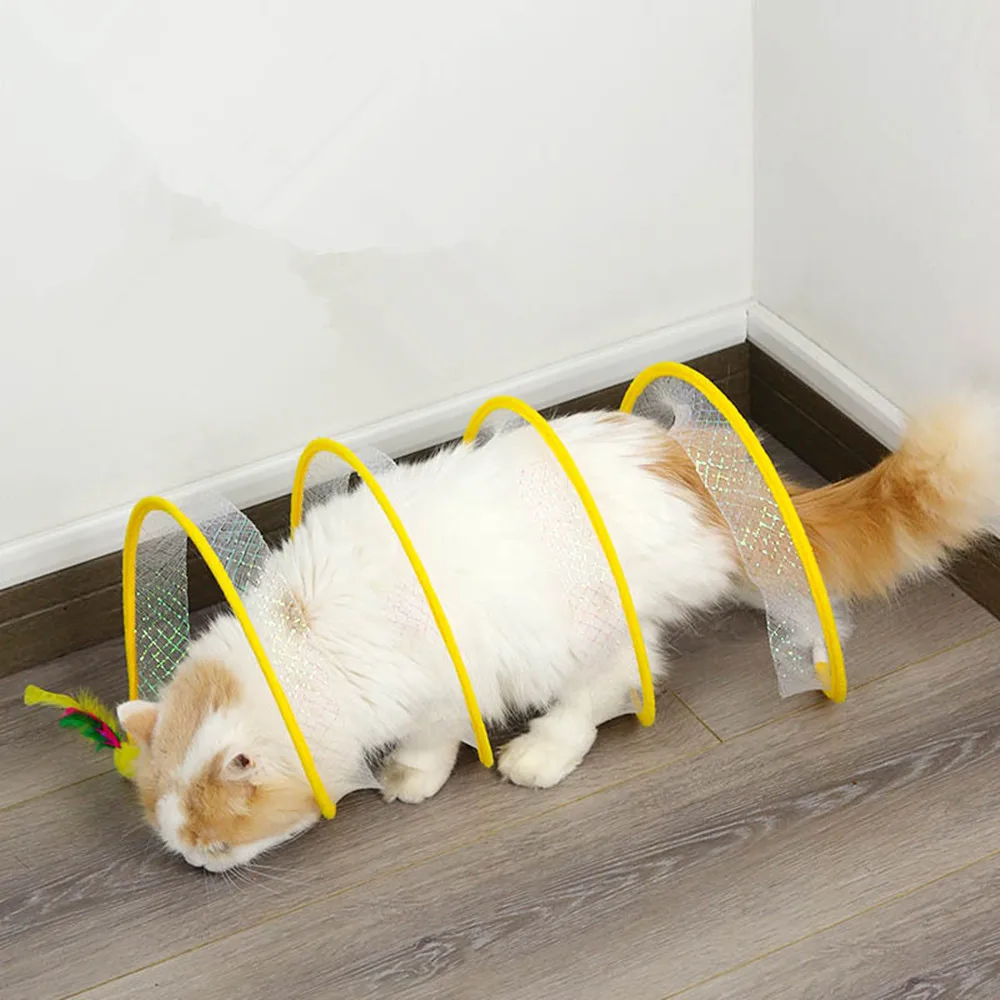 Cat Pets Toys Mouse Shape Balls Foldable Cat Kitten Play Tunnel Funny Cat Stick Mouse Supplies Simulation Mouse Cat Accessories
Cat Pets Toys Mouse Shape Balls Foldable Cat Kitten Play Tunnel Funny Cat Stick Mouse Supplies Simulation Mouse Cat Accessories