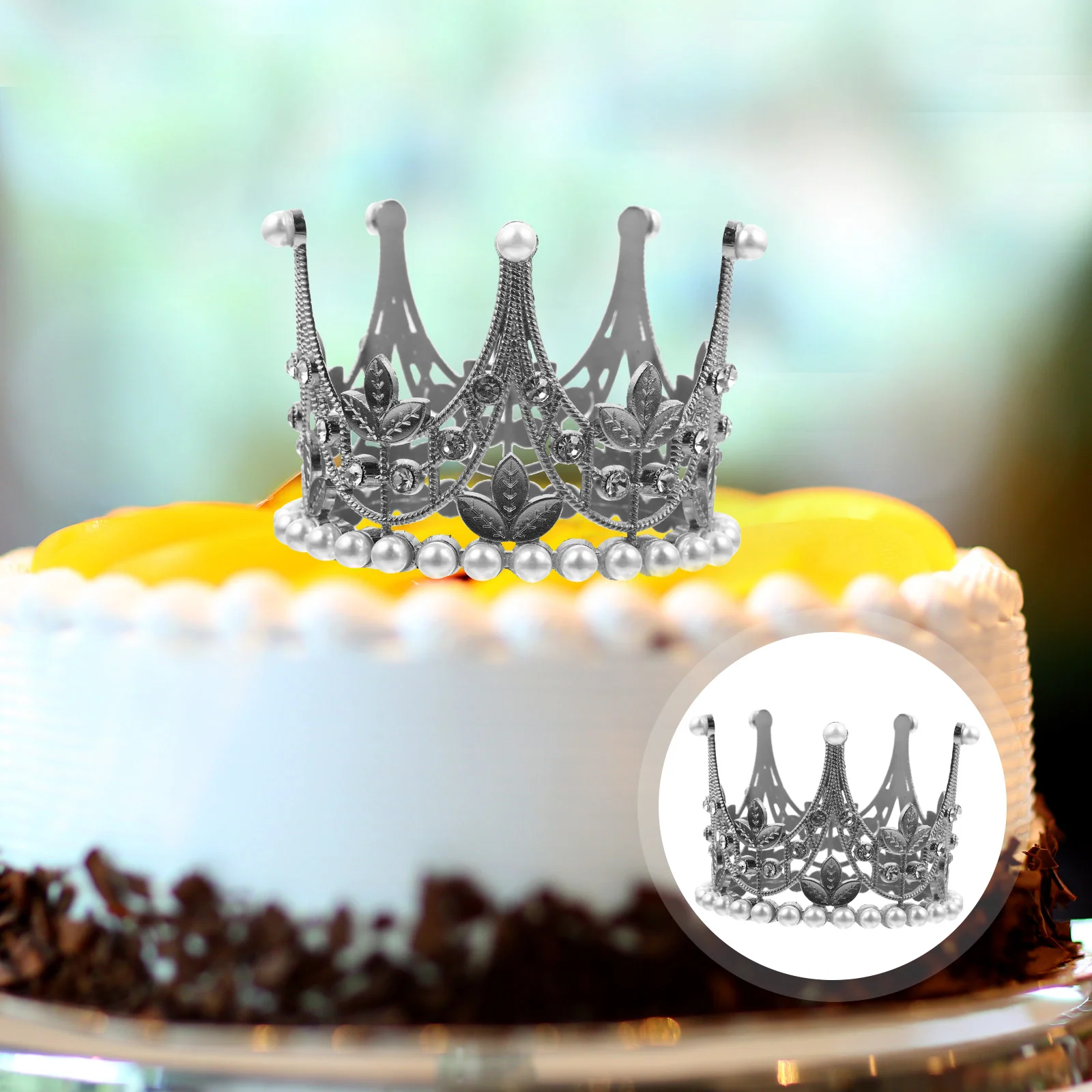 Decor Wedding Cake Decoration Baking Dessert Rhinestones Ornaments Alloy Crown Bake Birthday
Decor Wedding Cake Decoration Baking Dessert Rhinestones Ornaments Alloy Crown Bake Birthday