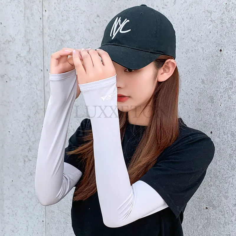 Cool Men Women Arm Sleeve Gloves Running Cycling Sleeves Fishing Bike Sport Protective Arm Warmers UV Protection Cover
Cool Men Women Arm Sleeve Gloves Running Cycling Sleeves Fishing Bike Sport Protective Arm Warmers UV Protection Cover