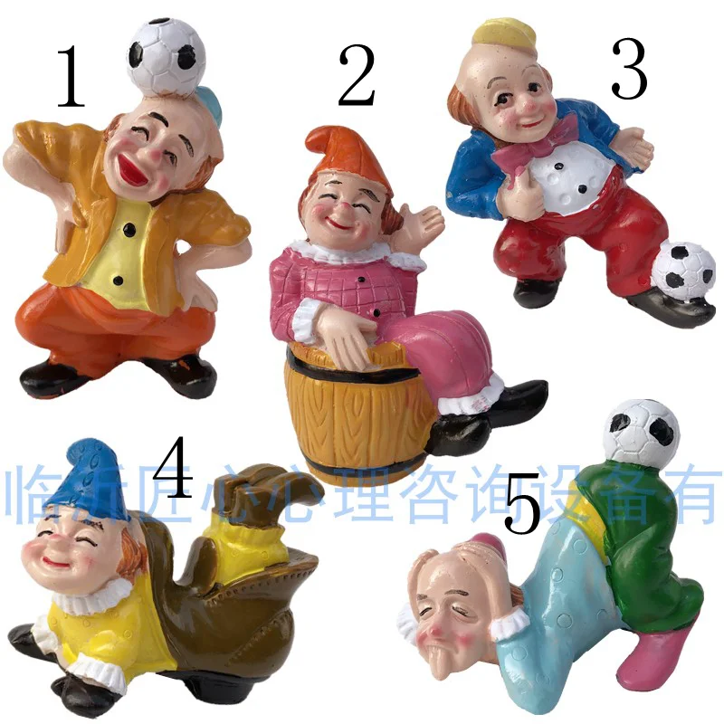 resin figure mental psychological sand table game box court therapy funny playing clown
resin figure mental psychological sand table game box court therapy funny playing clown